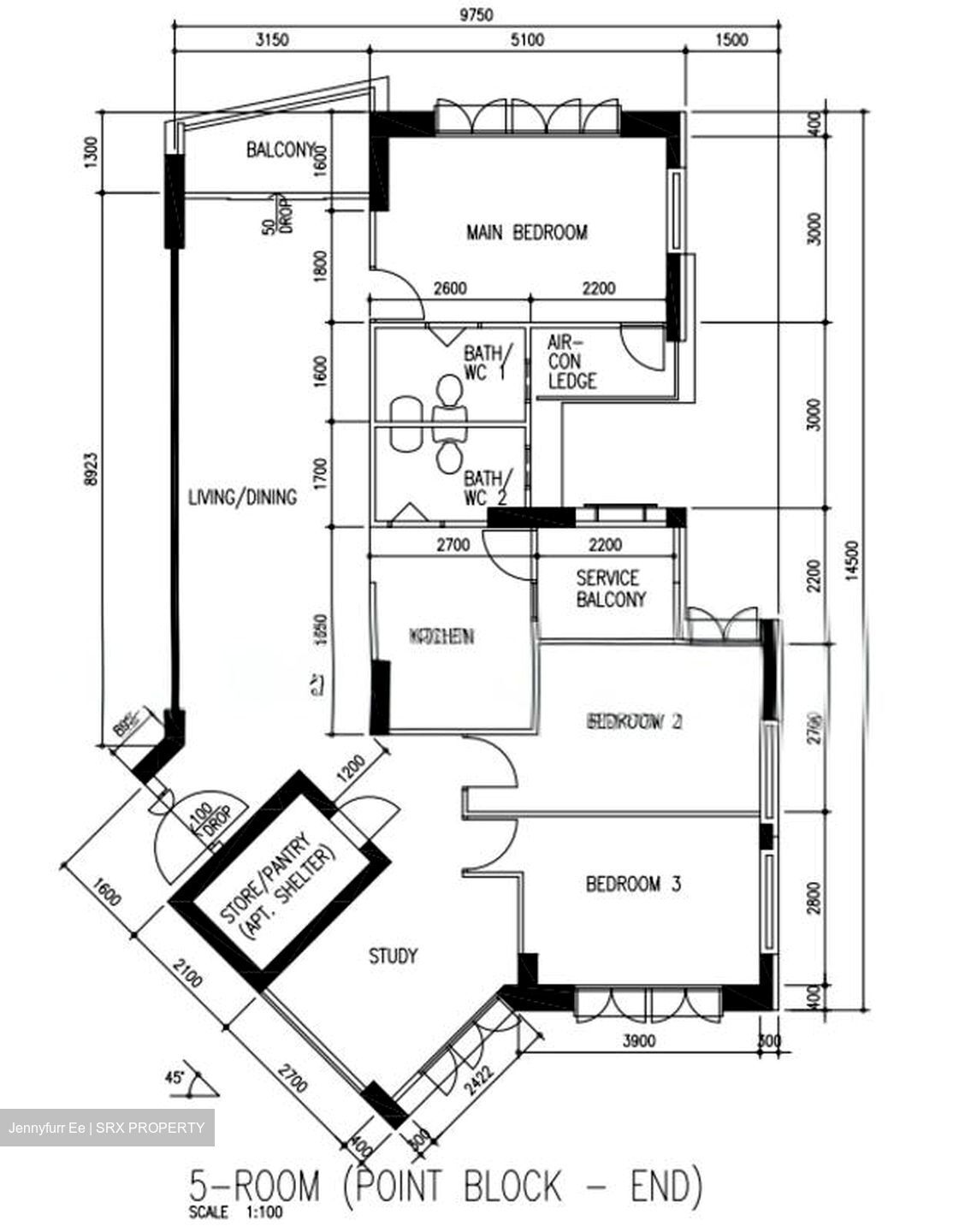 Blk 104B Depot Heights (Bukit Merah), HDB 5 Rooms #538614821